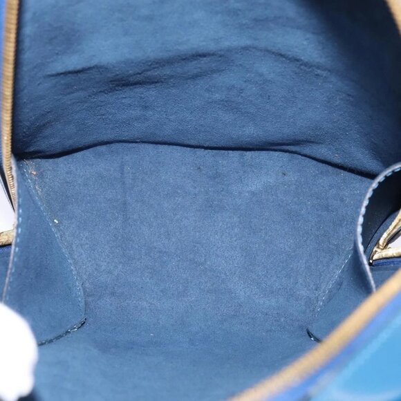 LOUIS VUITTON Epi Mabillon Backpack Blue M52235 LV Auth 141956 - Picture 13 of 16